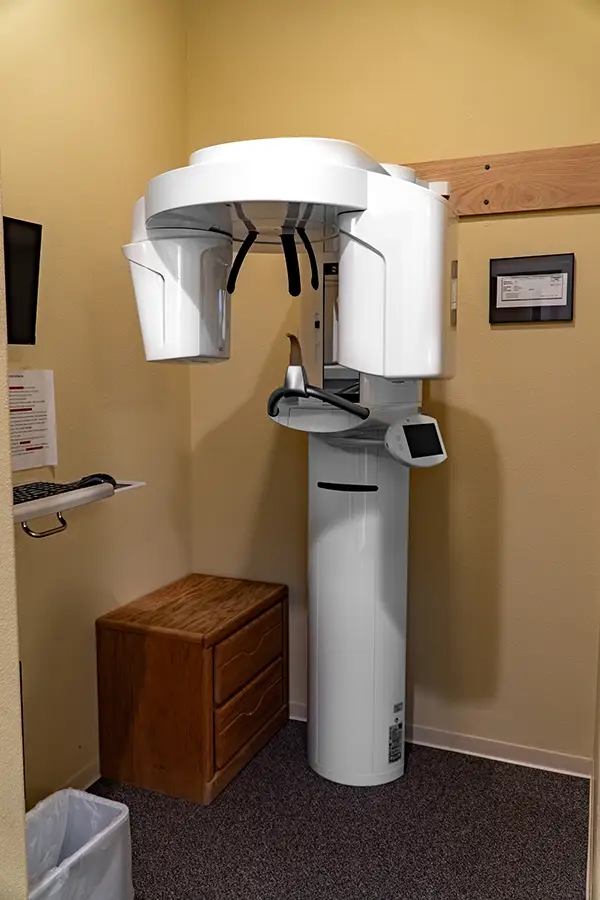 Our CBCT machine at Osborne Dentistry 